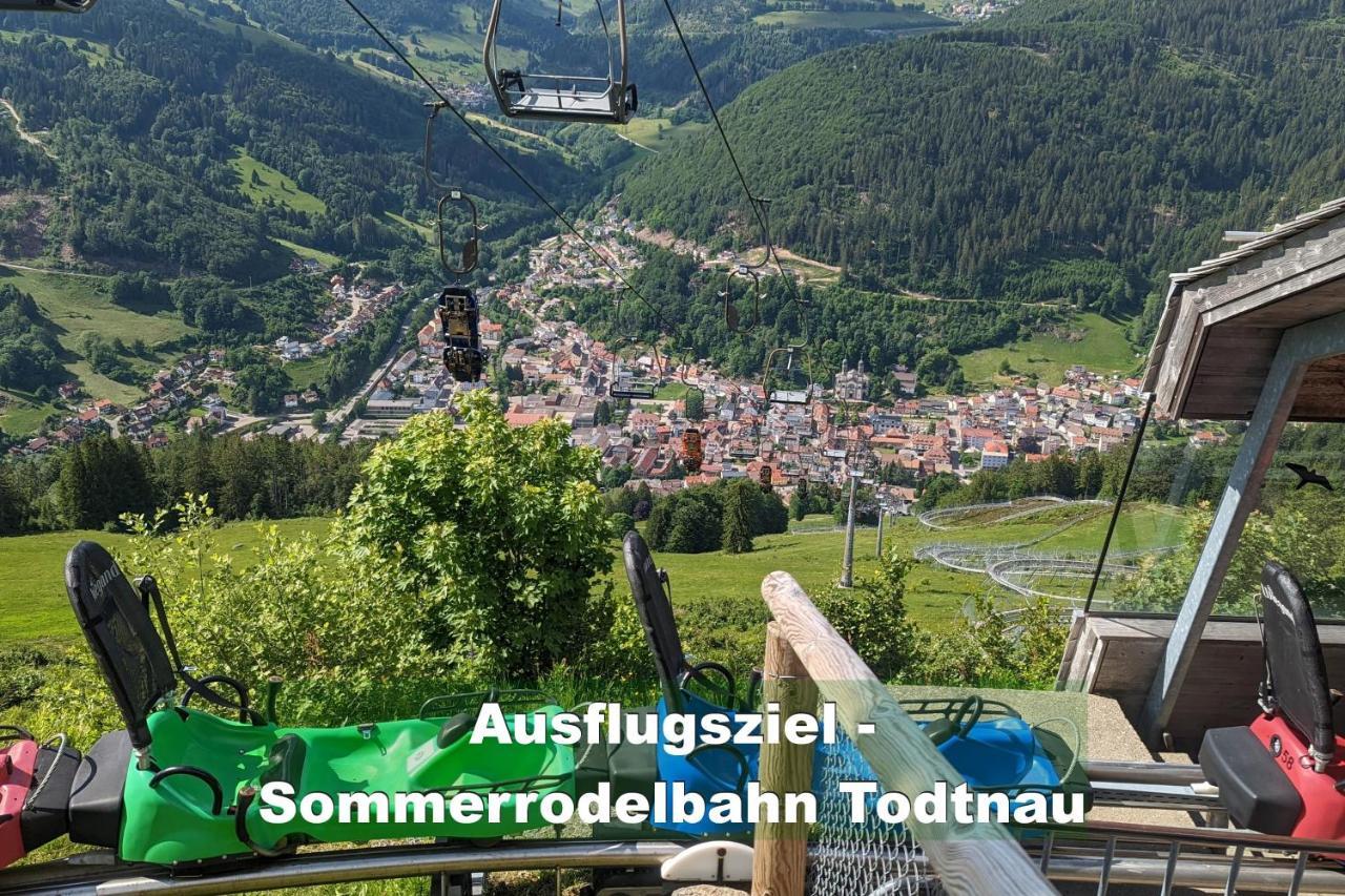 Wohlfuehl-Ferienwohnung 80 Qm, 8 Personen, Aussicht & Heimkino Тодтнау Екстер'єр фото