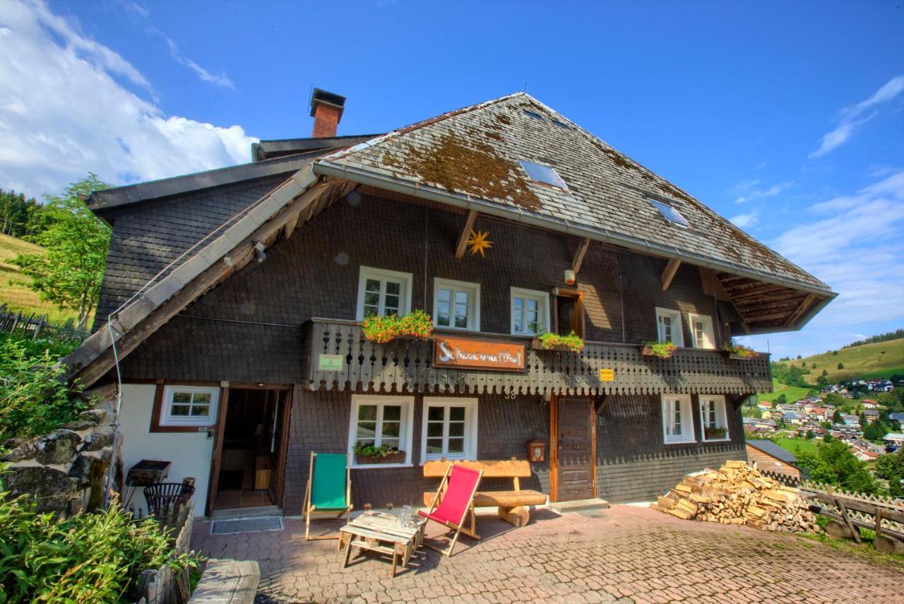 Wohlfuehl-Ferienwohnung 80 Qm, 8 Personen, Aussicht & Heimkino Тодтнау Екстер'єр фото